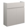 Tewin 600mm Slim Basin Unit - Matt Dove Grey (Grey Cab)