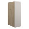 Tewin 200mm Standard Toilet Roll Unit - Matt Dove Grey (Oak Cab)