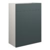 Tewin 600mm Standard WC Unit - Matt Green Camo (Grey Cab)