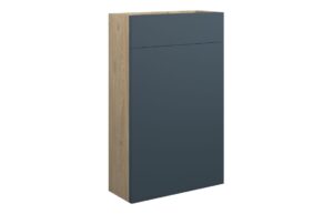 Tewin 500mm Slim WC Unit - Matt Arley Blue (Oak Cab)