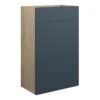 Tewin 500mm Standard WC Unit - Matt Arley Blue (Oak Cab)