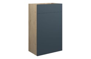 Tewin 500mm Standard WC Unit - Matt Arley Blue (Oak Cab)