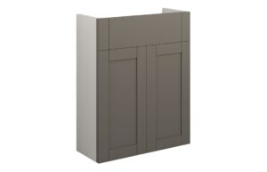 Verity 500mm Slim Basin Unit - Matt Stone (Grey Cab)