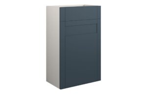 Verity 500mm Standard WC Unit - Matt Arley Blue (Grey Cab)