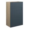 Verity 500mm Standard WC Unit - Matt Arley Blue (Oak Cab)