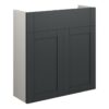 Verity 600mm Slim Basin Unit - Matt Graphite Grey (Grey Cab)