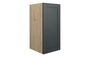 Verity 300mm Standard Base Unit - Matt Graphite Grey (Oak Cab)