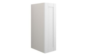 Verity 200mm Standard Toilet Roll Unit - Matt White (Grey Cab)