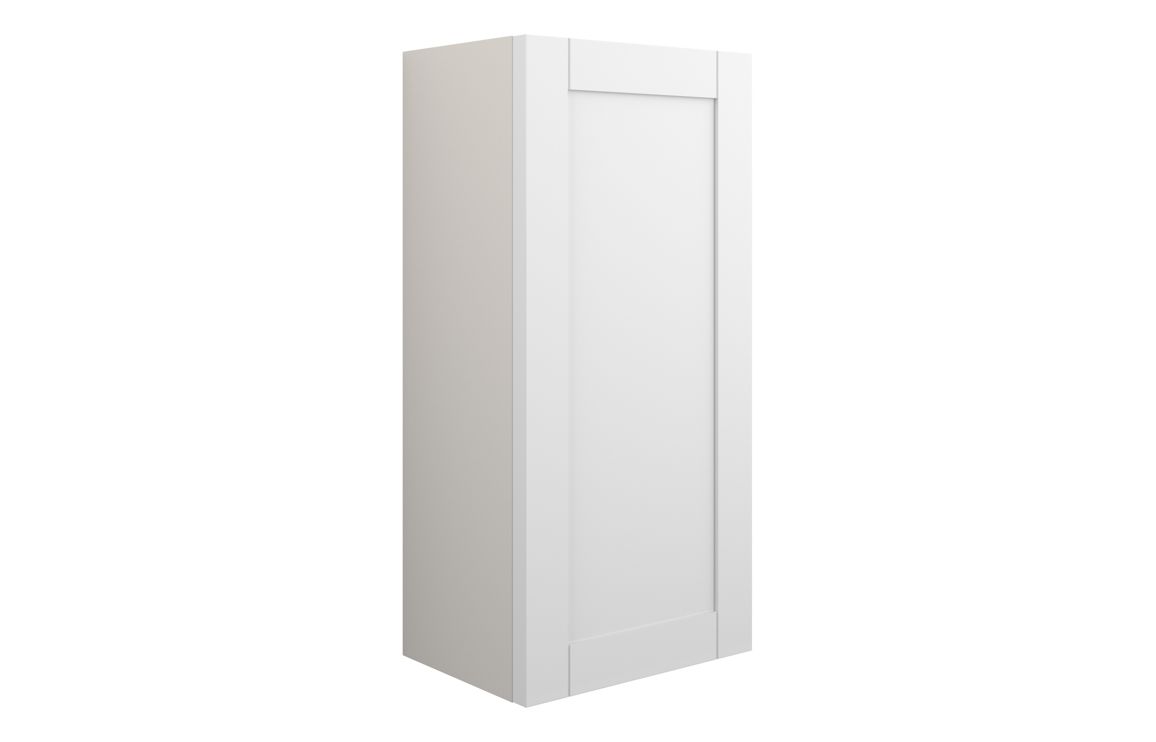 Verity 300mm Slim Base Unit - Matt White (Grey Cab)