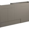 Truro 1536mm Standard Basin  WC & 1 Door Unit Pack - Matt Stone (Oak Cab)