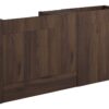Truro 1536mm Standard Basin  WC & 1 Door Unit Pack - Warm Walnut (Oak Cab)