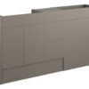 Truro 1536mm Standard Basin  WC & 3 Drawer Unit Pack - Matt Stone (Oak Cab)