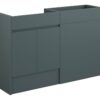 Tewin 1236mm Standard Basin & WC Unit Pack - Matt Green Camo (Grey Cab)