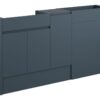 Tewin 1536mm Standard Basin  WC & 1 Door Unit Pack - Matt Arley Blue (Grey Cab)