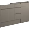 Tewin 1536mm Standard Basin  WC & 3 Drawer Unit Pack - Matt Stone (Oak Cab)