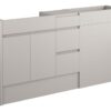 Tewin 1536mm Standard Basin  WC & 3 Drawer Unit Pack - Matt Dove Grey (Grey Cab)