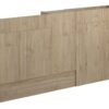 Truro 1536mm Slim Basin  WC & 1 Door Unit Pack - Havana Oak (Oak Cab)
