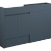 Tewin 1236mm Slim Basin & WC Unit Pack - Matt Arley Blue (Grey Cab)