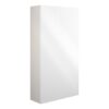 Truro 600mm Slim 2 Door Storage Unit - White Gloss (Grey Cab)