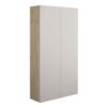 Truro 600mm Slim 2 Door Storage Unit - Matt Dove Grey (Oak Cab)