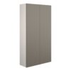 Truro 600mm Slim 2 Door Storage Unit - Matt Stone (Grey Cab)