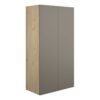 Truro 600mm Standard 2 Door Storage Unit - Matt Stone (Oak Cab)