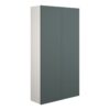 Truro 600mm Slim 2 Door Storage Unit - Matt Green (Grey Cab)