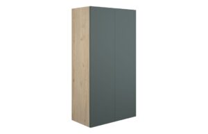 Truro 600mm Standard 2 Door Storage Unit - Matt Green (Oak Cab)