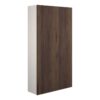 Truro 600mm Slim 2 Door Storage Unit - Warm Walnut (Grey Cab)