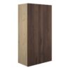 Truro 600mm Standard 2 Door Storage Unit - Warm Walnut (Oak Cab)