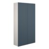 Truro 600mm Slim 2 Door Storage Unit - Matt Arley Blue (Grey Cab)