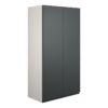 Tewin 600mm Standard 2 Door Storage Unit - Matt Graphite Grey (Grey Cab)