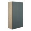 Tewin 600mm Standard 2 Door Storage Unit - Matt Green Camo (Oak Cab)