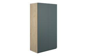 Tewin 600mm Standard 2 Door Storage Unit - Matt Green Camo (Oak Cab)