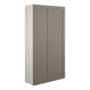 Verity 600mm Slim 2 Door Storage Unit - Matt Stone (Grey Cab)