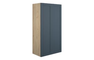 Verity 600mm Standard 2 Door Storage Unit - Matt Arley Blue (Oak Cab)
