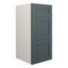 Verity 300mm Standard 3 Drawer Unit - Matt Green Camo (Grey Cab)