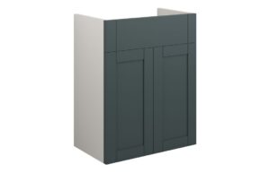 Verity 500mm Standard Basin Unit - Matt Green Camo (Grey Cab)