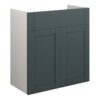 Verity 600mm Standard Basin Unit - Matt Green Camo (Grey Cab)