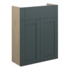 Verity 500mm Slim Basin Unit - Matt Green Camo (Oak Cab)