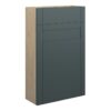 Verity 500mm Slim WC Unit - Matt Green Camo (Oak Cab)