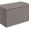 Hatfield 810mm Wall Hung 1 Drawer Basin Unit & Worktop - Matt Taupe