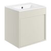 Welwyn 510mm Wall Hung Unit Inc. Basin - Matt Latte