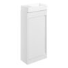 Welwyn 410mm Floor Standing Unit Inc. Basin - White Gloss