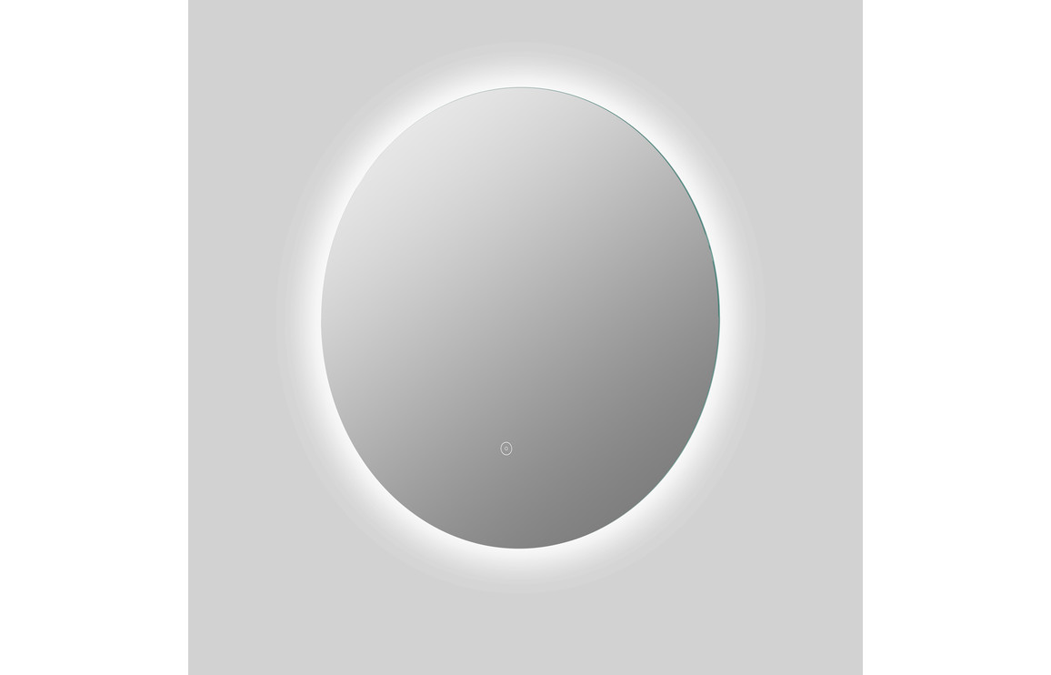 Hadham 500mm Round Back-Lit LED Mirror