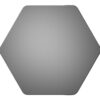 Nodes 500x441mm Hexagonal Mirror