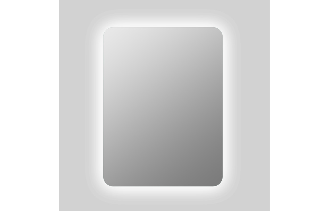 Breachwood 500x700mm Rectangle Back-Lit LED Mirror