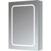 Stanborough 500mm 1 Door Front-Lit LED Mirror Cabinet
