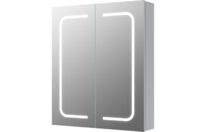Stanborough 600mm 2 Door Front-Lit LED Mirror Cabinet