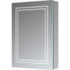 Clothhall 500mm 1 Door Front-Lit LED Mirror Cabinet